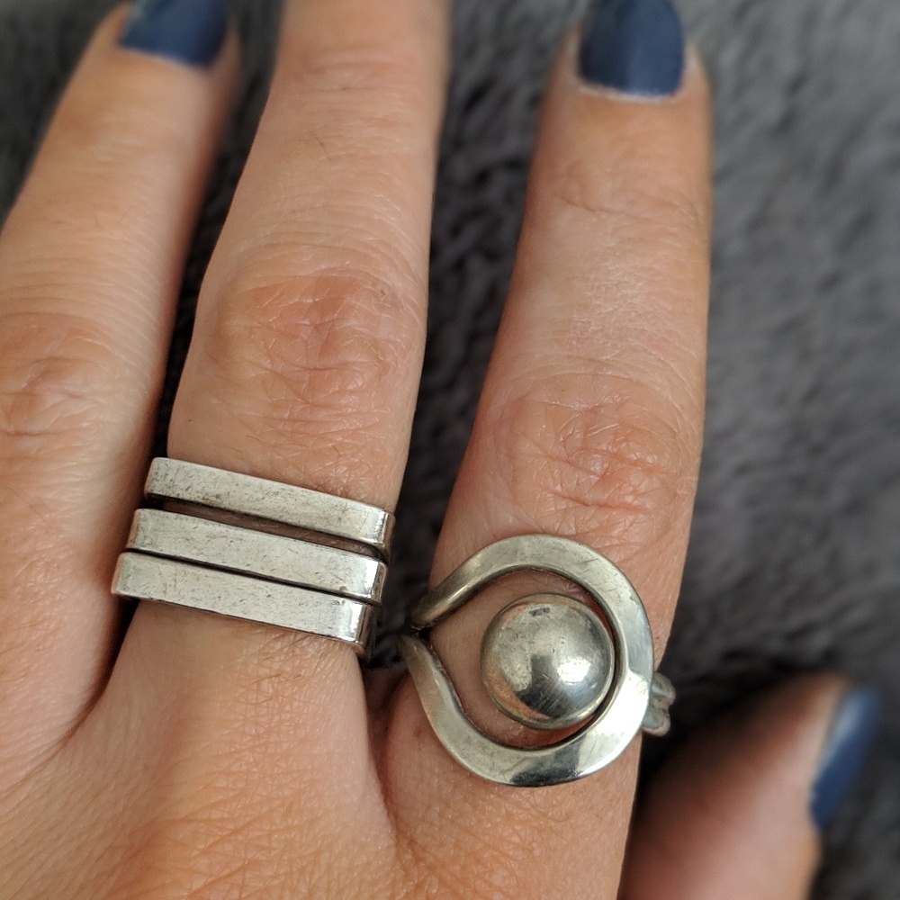 STERLING SILVER RING - Picture 4 of 5